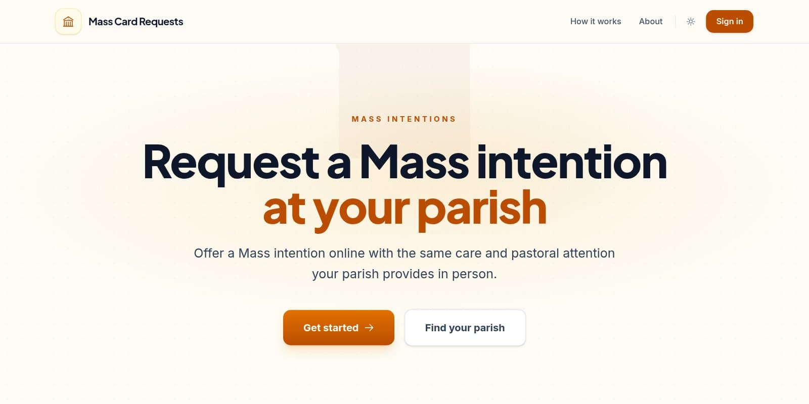Mass Card Requests product screenshot